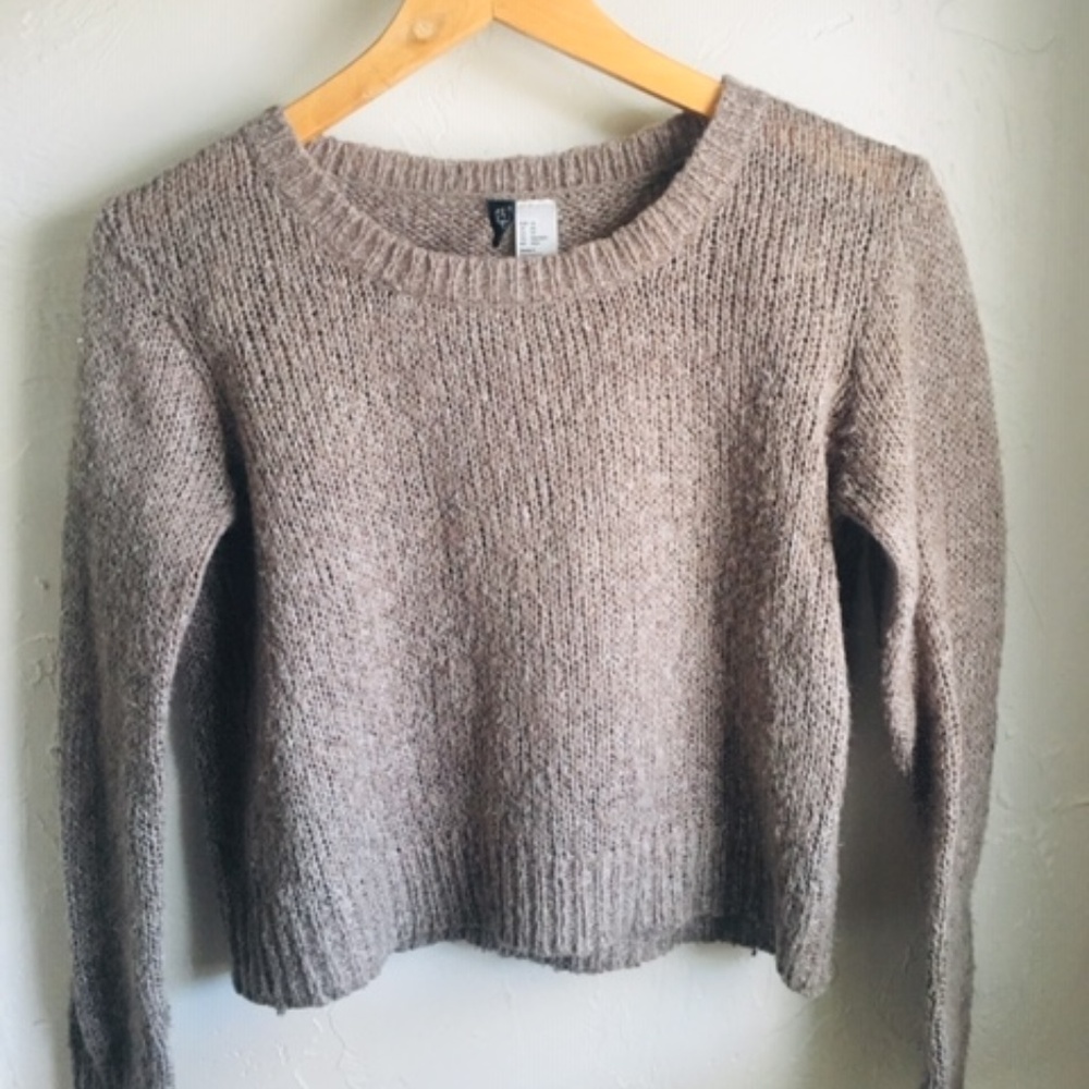 Comfy gray sweater